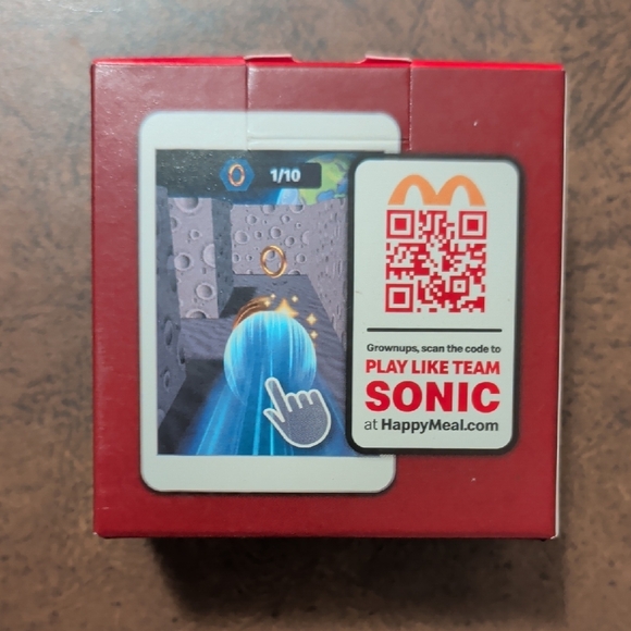 Rare Collectable Sonic 3 Shadow Red Roller Figure - Picture 2 of 4